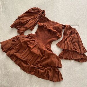 off the shoulder dress